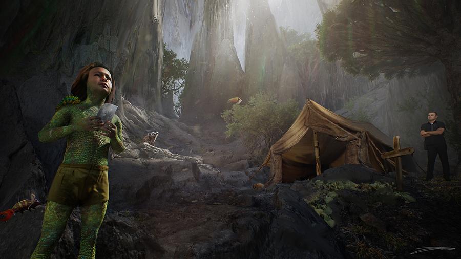 First contact in the Tsingy