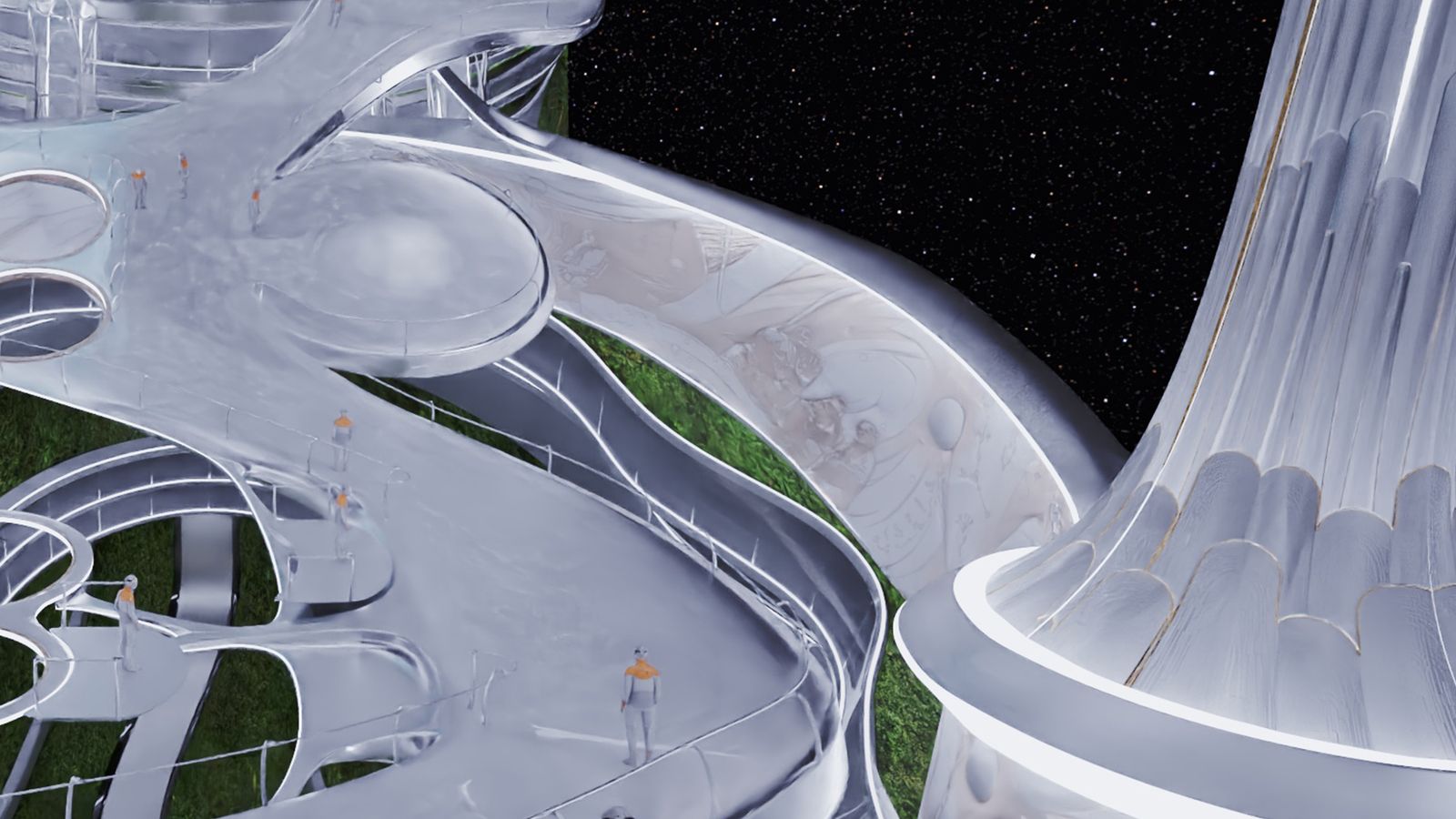Bas relief frieze — Interstellar Arc